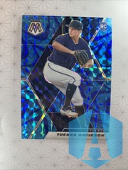 2021 Panini Mosaic Reactive Blue Tucker Davidson RC #240 Atlanta Braves